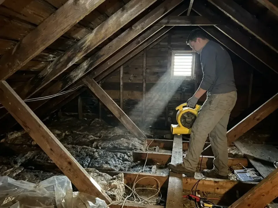 attic-water-damage-drying-proc-007 — frequently asked questions, Emergency Water Extraction & 24/7 Flood Response in Sauk Ra…